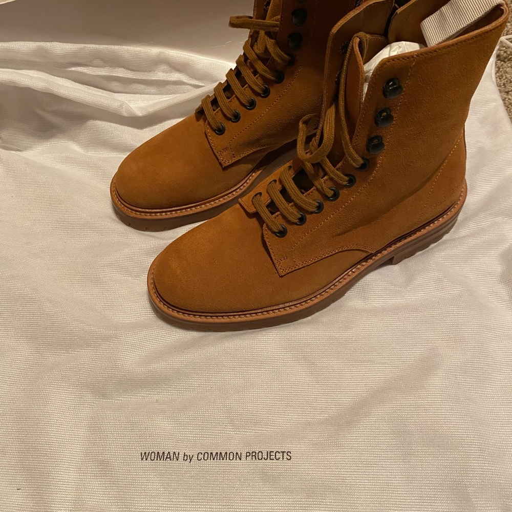 Common Project Combat Boot 35 NWT